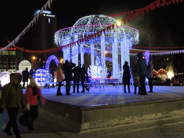 Новогоднее настроение в&nbsp;Красноярске. Часть 1