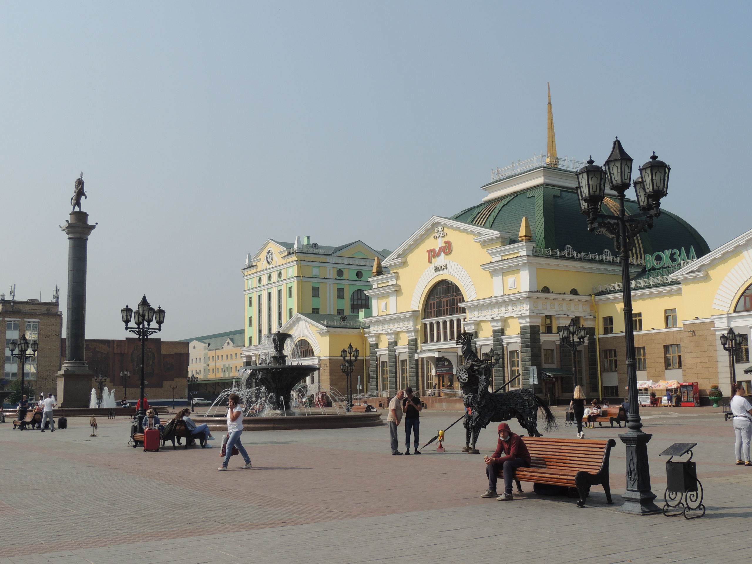 Центр Красноярска. Часть 1: улица Маркса